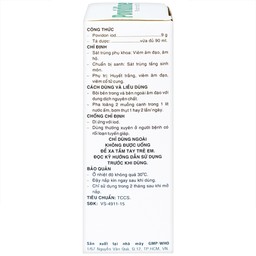 Dung dịch phụ khoa Povidine 10% Pharmedic sát trùng phụ khoa, viêm âm đạo, âm hộ (90ml)