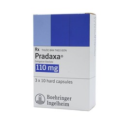 Viên nang cứng Pradaxa 110mg Boehringer phòng ngừa tai biến, đột quỵ (3 vỉ x 10 viên)