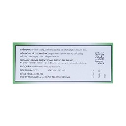 Thuốc Rhinassin-OPC điều trị viêm xoang, viêm mũi dị ứng (5 vỉ x 10 viên)