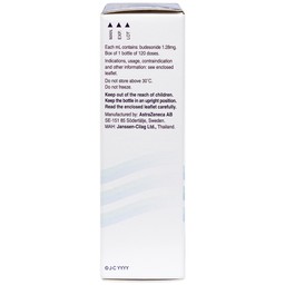 Hỗn dịch xịt mũi Rhinocort Aqua 64mcg/liều AstraZeneca điều trị viêm mũi dị ứng (120 liều)