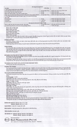 Thuốc Ritozol 40mg Bosch điều trị trào ngược dạ dày thực quản (2 vỉ x 7 viên)