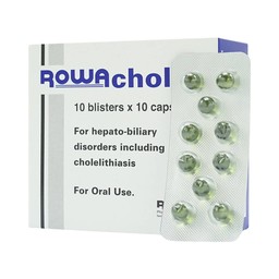 Thuốc Rowachol Rowa điều trị làm tan sỏi đường mật (10 vỉ x 10 viên)