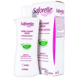 Dung dịch vệ sinh phụ nữ Saforelle Gentle Cleansing Care làm sạch dịu nhẹ, bảo vệ vùng kín (250ml)