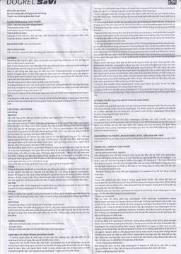 Thuốc Dogrel SaVi giảm nguy cơ tai biến tim mạch (3 vỉ x 10 viên) 