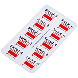 Thuốc Sernal-4 Davipharm điều trị bệnh loạn tâm thần cấp và mạn (10 vỉ x 10 viên)