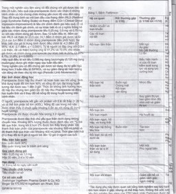 Thuốc Sifrol 0.25mg Boehringer điều trị bệnh parkinson (3 vỉ x 10 viên)