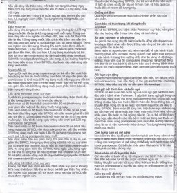 Thuốc Sifrol 0.25mg Boehringer điều trị bệnh parkinson (3 vỉ x 10 viên)