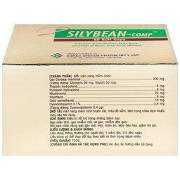 Thuốc Silybean-Comp United hỗ trợ điều trị bệnh gan mãn tính, gan nhiễm mỡ (6 vỉ x 10 viên)