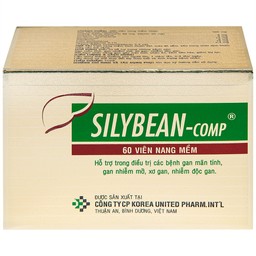 Thuốc Silybean-Comp United hỗ trợ điều trị bệnh gan mãn tính, gan nhiễm mỡ (6 vỉ x 10 viên)