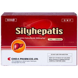 Siro Silyhepatis Cho-A điều trị duy trì tăng amoniac máu (2 vỉ x 10 ống x 5ml)