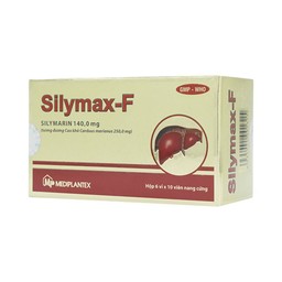 Thuốc Silymax-F Mediplantex điều trị viêm gan do virus, xơ gan (6 vỉ x 10 viên)