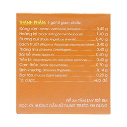 Thuốc Hoàn Cứng Sitar Traphaco điều trị trĩ nội, trĩ ngoại (10 gói)