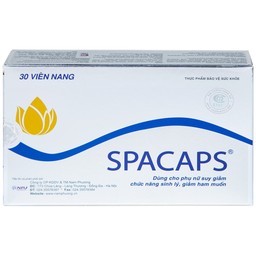 Viên uống Spacaps IMC giúp bổ huyết, tăng nội tiết tố nữ (3 vỉ x 10 viên)