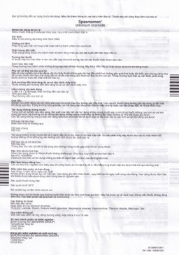 Thuốc Spasmomen Menarini điều trị hội chứng đại tràng kích thích (3 vỉ x 10 viên)