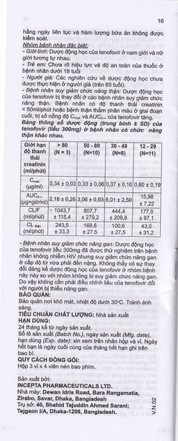 Thuốc Stemvir Incepta hỗ trợ điều trị nhiễm HIV-1 (3 vỉ x 4 viên)