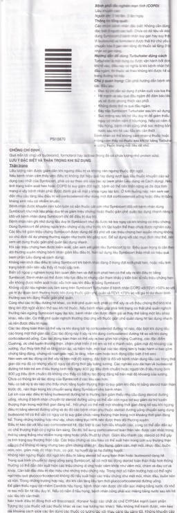 Thuốc bột để hít Symbicort AstraZeneca điều trị hen suyễn (120 liều)