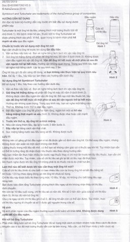 Thuốc bột để hít Symbicort AstraZeneca điều trị hen suyễn (120 liều)