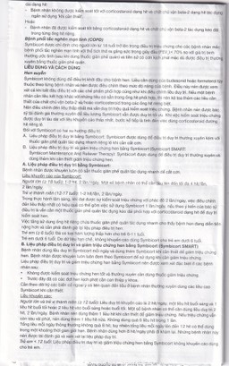 Thuốc bột để hít Symbicort AstraZeneca điều trị hen suyễn (60 liều)