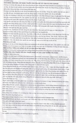 Thuốc bột để hít Symbicort AstraZeneca điều trị hen suyễn (60 liều)