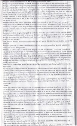 Thuốc bột để hít Symbicort AstraZeneca điều trị hen suyễn (60 liều)