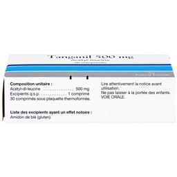 Thuốc Tanganil 500mg Pierre Fabre điều trị cơn chóng mặt (3 vỉ x 10 viên)