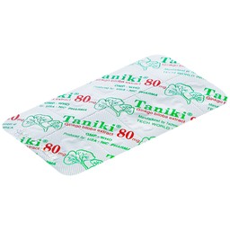 Thuốc Taniki 80 điều trị thiểu năng tuần hoàn não (60 viên)