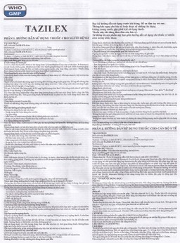 Thuốc Tazilex Davipharm điều trị trước khi phẫu thuật tuyến giáp (10 vỉ x 10 viên) 