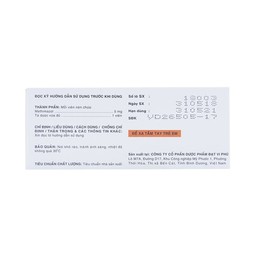 Thuốc Tazilex Davipharm điều trị trước khi phẫu thuật tuyến giáp (10 vỉ x 10 viên) 