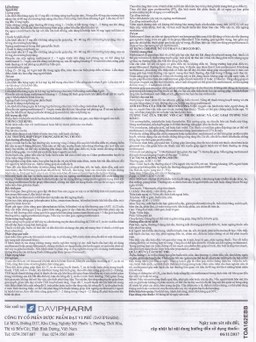 Thuốc Tazilex Davipharm điều trị trước khi phẫu thuật tuyến giáp (10 vỉ x 10 viên) 