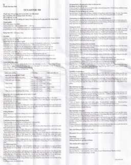 Thuốc Tenadinir Maxim điều trị nhiễm khuẩn nhẹ và vừa (1 vỉ x 10 viên)