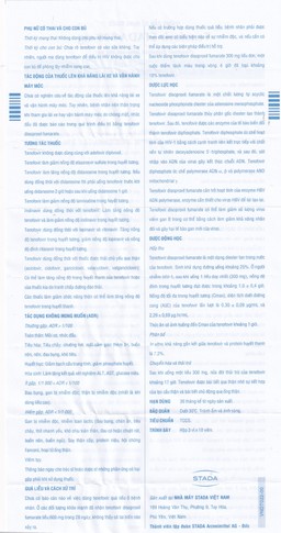 Thuốc Tenofovir STADA 300mg điều trị nhiễm HIV-1, viêm gan B (3 vỉ x 10 viên) 