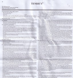 Thuốc Tenricy 0.5mg Phil điều trị triệu chứng phì đại tuyến tiền liệt lành tính (3 vỉ x 10 viên)