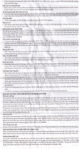 Dung dịch nhỏ mắt Timolol Maleate Eye Drops 0.5% Alcon điều trị tăng nhãn áp (5ml)