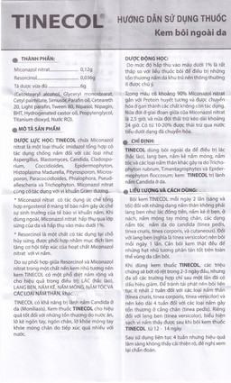 Kem bôi ngoài da Tinecol Deltapharm điều trị lác, lang ben (6g)
