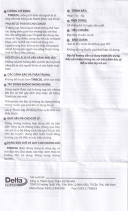 Kem bôi ngoài da Tinecol Deltapharm điều trị lác, lang ben (6g)