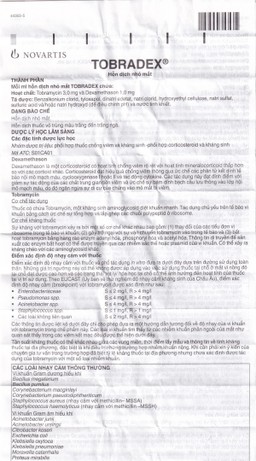 Hỗn dịch nhỏ mắt Tobradex điều trị tình trạng viêm ở mắt (5ml)