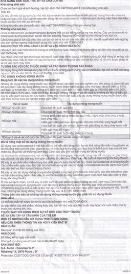 Hỗn dịch nhỏ mắt Tobradex điều trị tình trạng viêm ở mắt (5ml)