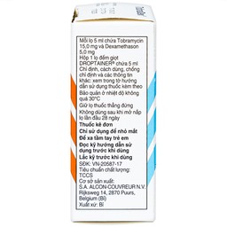 Hỗn dịch nhỏ mắt Tobradex điều trị tình trạng viêm ở mắt (5ml)