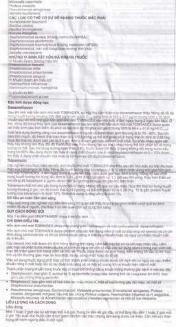 Hỗn dịch nhỏ mắt Tobradex điều trị tình trạng viêm ở mắt (5ml)