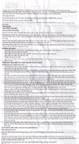 Hỗn dịch nhỏ mắt Tobradex điều trị tình trạng viêm ở mắt (5ml)