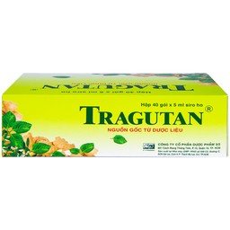 Siro ho Tragutan Dược điều trị các chứng ho, sát trùng đường hô hấp (40 gói x 5ml)