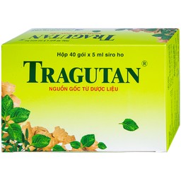 Siro ho Tragutan Dược điều trị các chứng ho, sát trùng đường hô hấp (40 gói x 5ml)