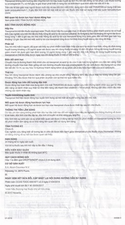 Thuốc nhỏ mắt Travatan Novartis làm giãn nhãn áp (2,5ml)