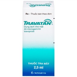 Thuốc nhỏ mắt Travatan Novartis làm giãn nhãn áp (2,5ml)