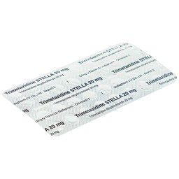 Thuốc Trimetazidine Stella 20mg điều trị đau thắt ngực ổn định (2 vỉ x 30 viên) 