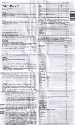 Thuốc Ultracet Janssen hỗ trợ điều trị cơn đau từ trung bình đến nặng (3 vỉ x 10 viên)