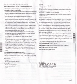 Thuốc Uruso Tab 300mg Daewoong điều trị sỏi mật (3 vỉ x 10 viên)