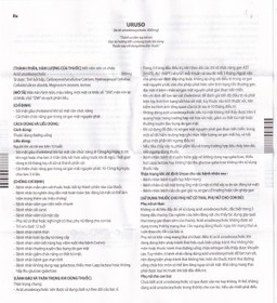 Thuốc Uruso Tab 300mg Daewoong điều trị sỏi mật (3 vỉ x 10 viên)