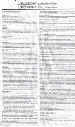Thuốc Utrogestan 100mg Besins bổ sung nội tiết tố trong bệnh lý sản phụ khoa (2 vỉ x 15 viên)