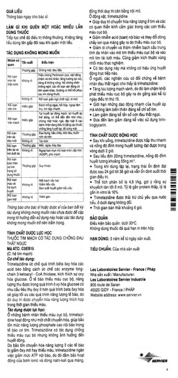 Thuốc Vastarel 20mg Servier điều trị đau thắt ngực (60 viên)